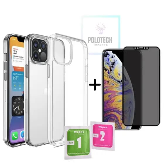[TODOS IPHONES] Lançamento Kit Exclusivo Capa Clear Case Slim Acrílica Transparente Iphone 6G,7G,XR,7PLUS,IPHONE11,11 PRO,11 PRO MAX,12 MINI,IPHONE12,12 PRO MAX,X,XS,XS MAX + Película Privacidade (opcional)