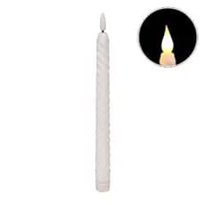 Vela Grande A Pilha Espiral E Lisa Artificial Eletrônica Decorativa Para Festas Igrejas Luz De Led