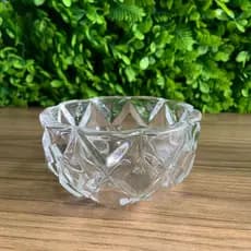 Vaso De Cristal E Centro De Mesa Enfeite Decorativo Para Flores Frutas Elegante E Sofisticado