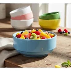Bowl De Cerâmica 350ml Resistente Tigela Para Porções Decoração De Festa Enfeite Doces Salgados