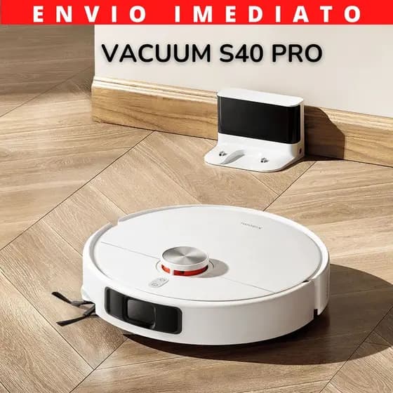 Robo Aspirador 40 S Pro – 15.000PA Mais Potência na Limpeza da Sua Casa LSD Sensor
