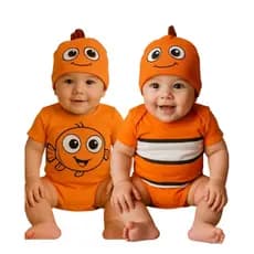 Kit Body Com Toquinha - Nemo - ESCOLHA