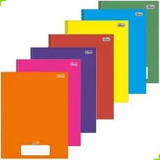 Caderno Brochura Pequeno Capa Dura 1/4 D+ 96 Folhas  Costurado - Tilibra