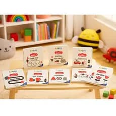 Livrinho Escolinha Baby Montessori Infantil Desenvolvimento Do Bebe Coordenação Método