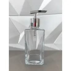 Frasco De Vidro Saboneteira 250 Ml Válvula Pump De Luxo