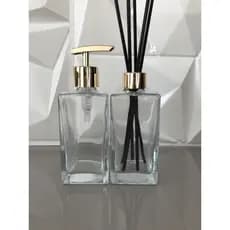 Kit Lavabo Saboneteira e Difusor de  250 ml Varetas de Fibra de Algodão 25 cm