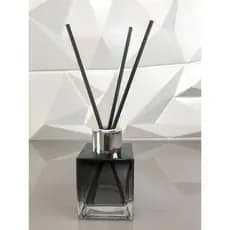 Frasco de Vidro Difusor  Cubo 100 Ml Varetas de Algodão