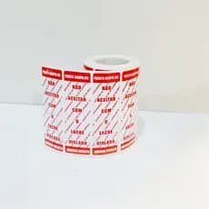 Lacre adesivo de segurança para delivery/ ifood com 500 unidades