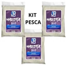 KIT PESCA MARDITA TRADICIONAL 3 EM 1 JR PESCA