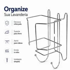 Suporte Para Ferro e Tabua de Passar Grande ou Pequeno - Mais resistente