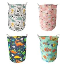 Cesto Organizador Infantil Multiuso para Roupas Brinquedos | Alças Reforçadas | Material Resistente