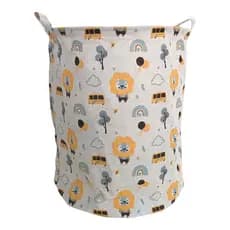 Cesto Roupa Suja e Brinquedos Organizador Infantil Dobrável
