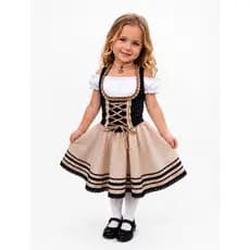 SOMENTE o traje de frida infantil feminino