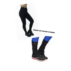 compre uma legging e ganhe um brinde / legging com babados empina bumbum / legging cintura alta