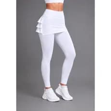 calça legging suplex com babados empina bumbum