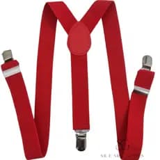 Suspensório Vermelho Infantil