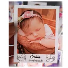 Foto Imã de  Geladeira - Lembrancinha- Batizado- Formatura-Personalizado- 7x9cm