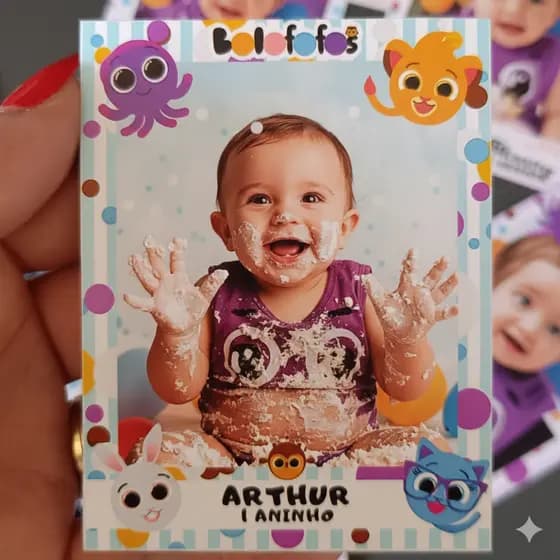 Foto Imã Geladeira - Lembrancinha- Batizado- Formatura-Personalizado