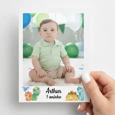 Foto Imã de  Geladeira - Lembrancinha- Batizado- Formatura-Personalizado 7x9cm- NÃO DESBOTA PROTEÇÃO UV