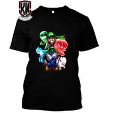 Camisa Luigi Do Mario Bros ( 100% Algodão )