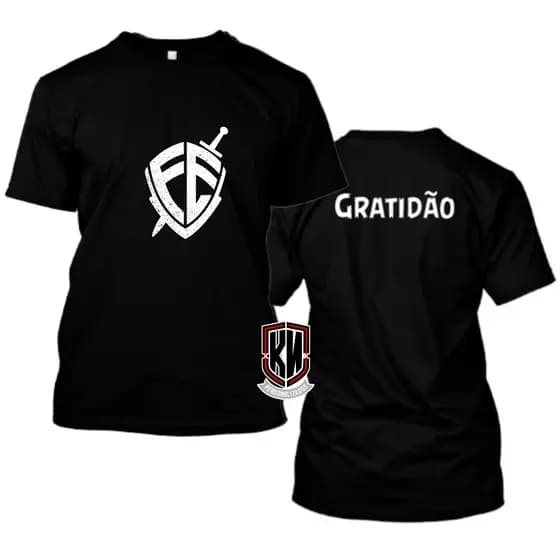 Camiseta Fé /Gratidão