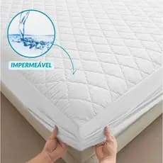 Capa Protetora de Colchão Impermeável Solteiro Casal Queen King