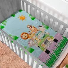 Edredom Estampado Infantil Berço 1,50x1,00