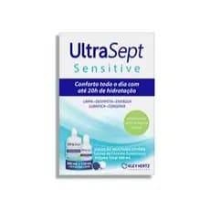 Ultrasept Sensitive Solução Multiuso 360ml + 120ml + Estojo Hertz