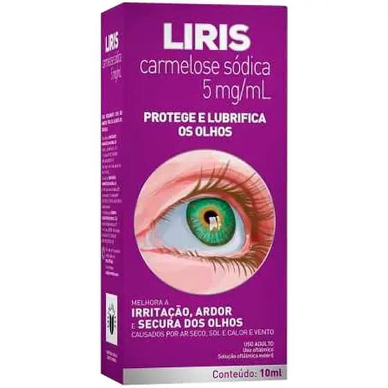 Colírio Liris 5mg/ml com 10ml GENOMMA