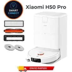 Robô Aspirador H50 Pro 15000Pa Ultra Potente Base Auto Limpante Mapeamento Inteligente 2026