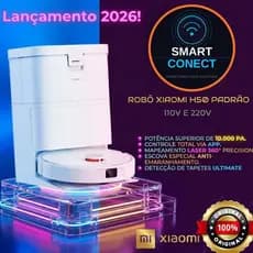 Robô Xiaomi Robot Vacuum H50 10000PA Lançamento 2026 Original Novo