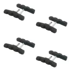 Kit 4 Par Pares De Sapata Freio V-brake Bicicleta Porta Patim 70mm