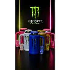 Caneca Monster Personalizada 3D + Chaveiro + Abridor de Lata + Tampa