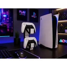 🎮 Suporte para 2 Controles PS5 / Xbox| Organize seu Setup Gamer