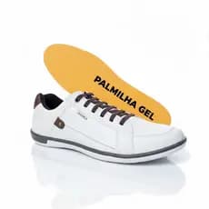 Tênis Casual Masculino Sapatênis Confortável Palmilha Gel