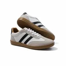 Sapato Tênis Polo Samba casual Retro Masculino Confortavel Solado Costurado