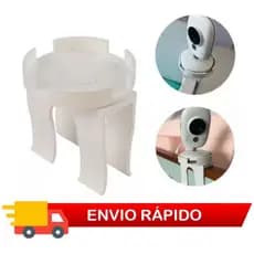 Suporte para Babá Eletrônica de Berço Universal - Apoio para Câmera e Monitor que Encaixa no Berço do Bebê