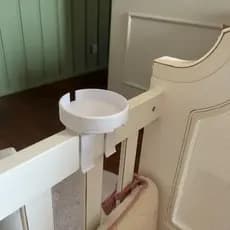 Suporte para Babá Eletrônica de Berço Universal Base Grande - Apoio para Câmera com Áudio que Encaixa no Berço