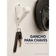 Suporte Capacete Moto de Parede - Presente Criativo para Motociclista - Gancho Porta Capacete e Chaves