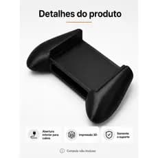 Grip Ergonômico R36S R36H - Suporte Anti-Fadiga para Mini Game Portátil Chinês - Base Confortável Console