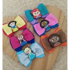 Laços de cabelo Infantil das @princesas