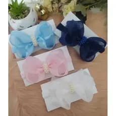 Faixa de Bebê Boutique de Organza /Luxo/Batizado