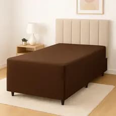 Capa Luva Box Solteiro Malha JF TEXTIL