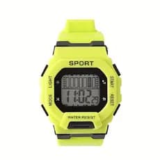 Relógio Digital Esportivo Esportivo Masculino G-Style à Prova d'Água 30m com Cronômetro, Alarme e Luz LED