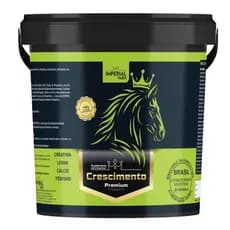 Suplemento Cavalo Premium Crescimento 1 Kg Com Lisina, Aminoácidos, Potro 3 Anos