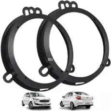 Par Aro Adaptador Alto Falante 6 Polegadas Ford Ka + S Se Sel Titanium Ford Ka+ Hatch e sedan