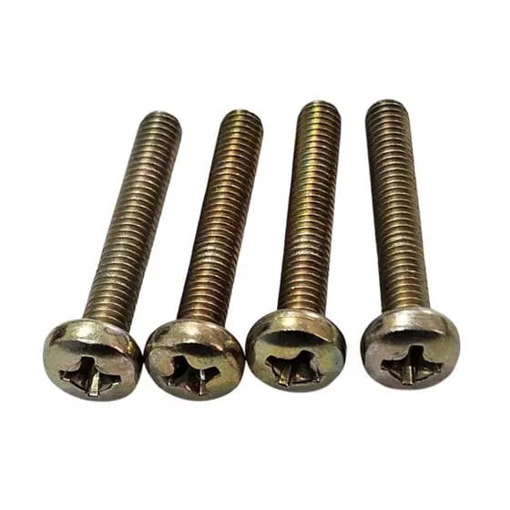 Kit 4 Parafusos para Base Pedestal da TV SEMP TCL 50~55P635 / 32~43V35 / 50RK8500