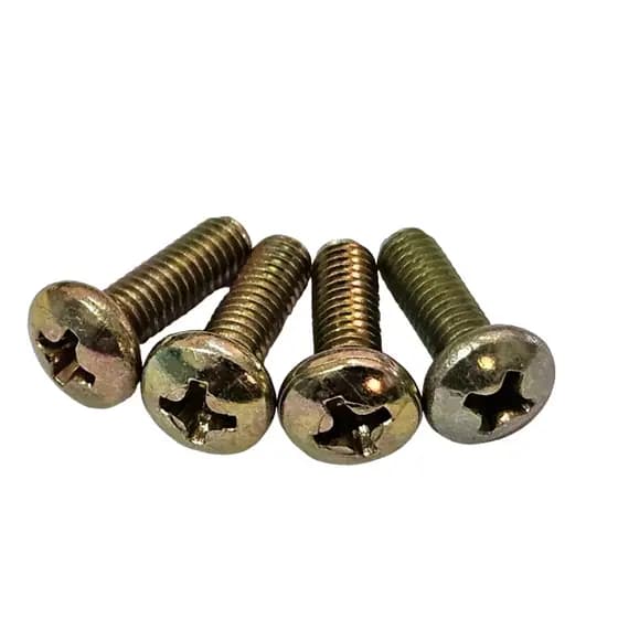 Kit 4 Parafusos para Base Pedestal da TV Samsung UN49 ~55KU6400 / KU6450 / MU6400 / LH43BE e outros