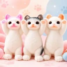 Squishy Gato Kawaii 18cm Antiestresse Grande Macio Fofinho Brinquedo Squeeze Toy Relaxante Infantil