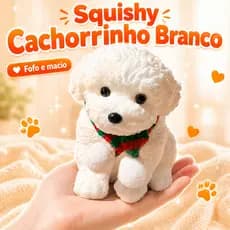 Squish Squishy Grande Sensorial Brinquedo de Apertar Anti Stress Cachorro Fidget Toy